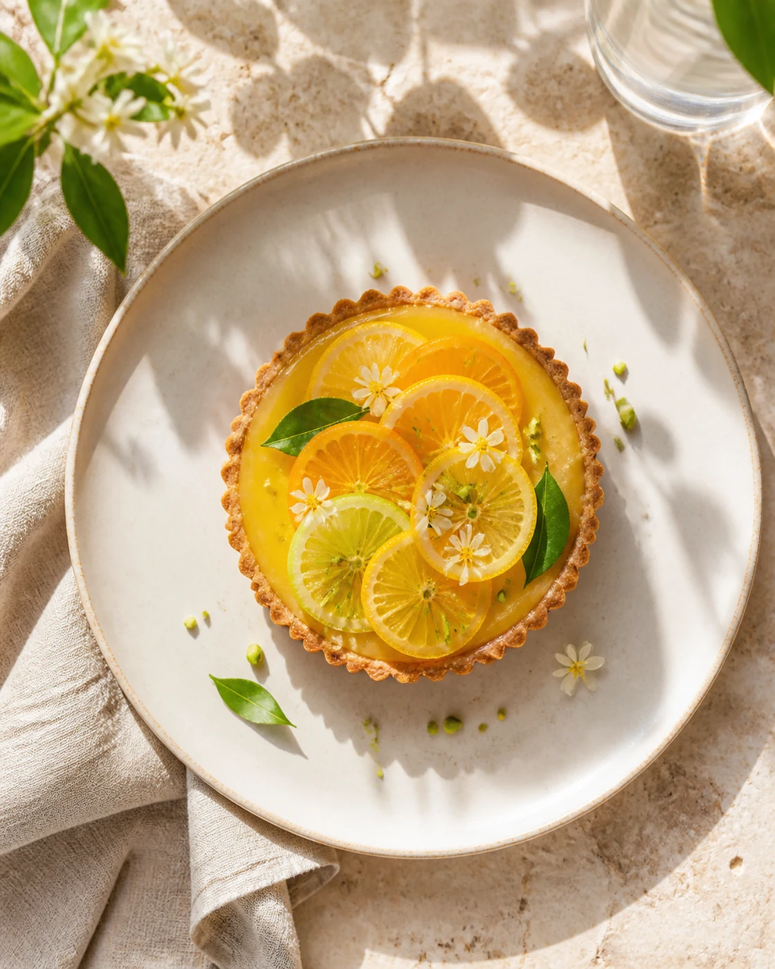 Food photography reference with controlled natural light